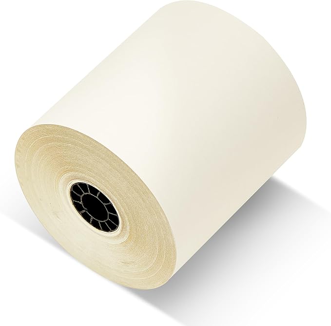 3" X 95' Two Ply Carbonless Rolls Compatible - Image 5