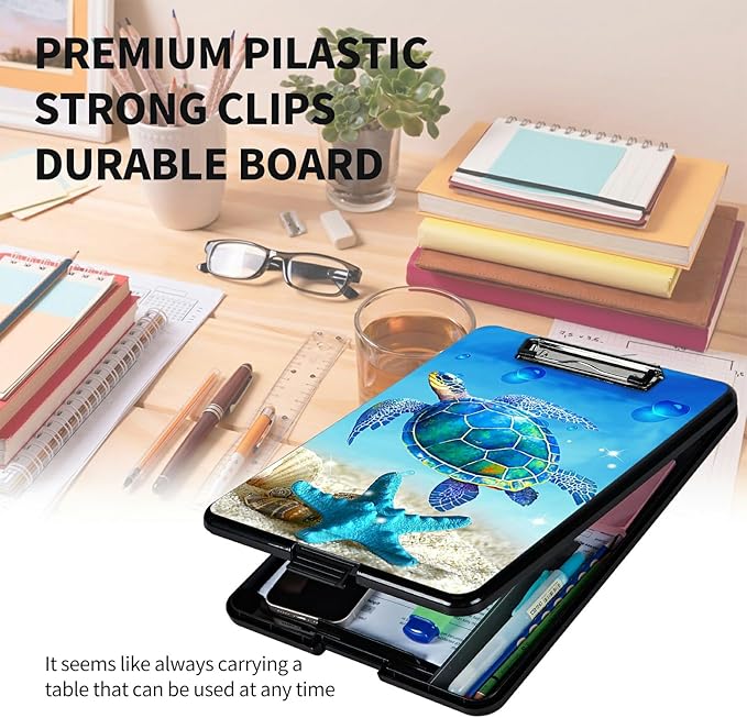 A4 Clipboards, Heavy Duty Waterproof Nursing Plastic Folder Clipboard - Image 6