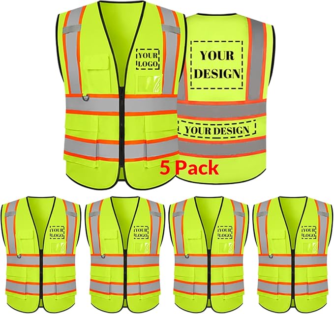 Safety Vest Reflective High Visibility by evershare