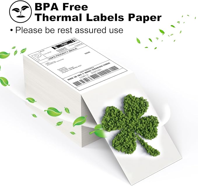 4”x6” Thermal Labels 2000 Labels, Shipping Label Thermal Paper - Image 3