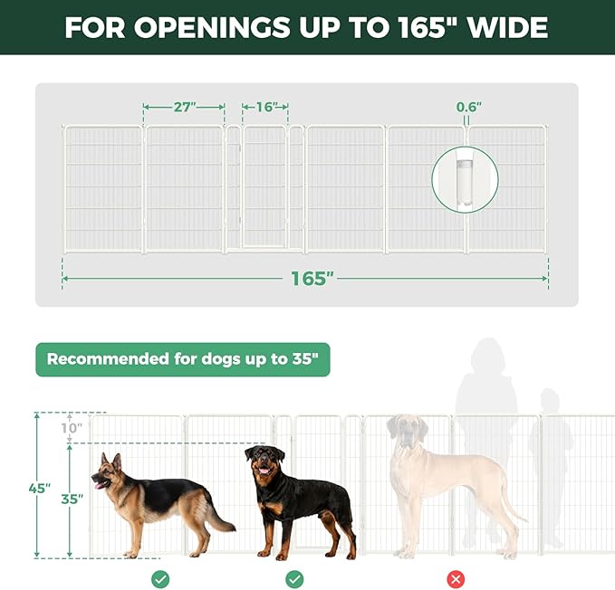 FXW Dog Gate Extra Wide Designed - Image 6