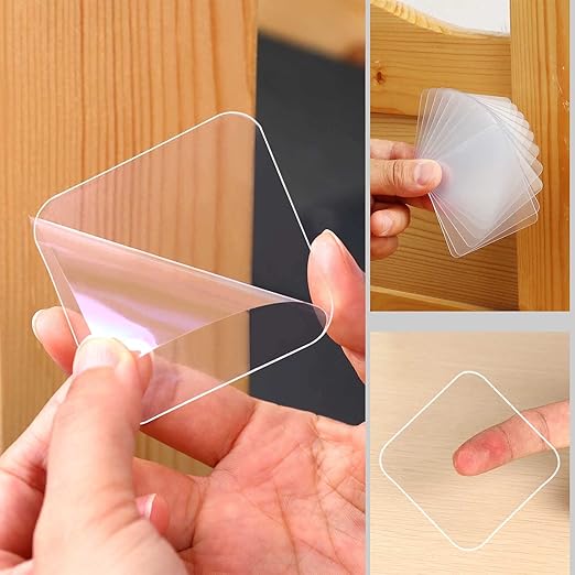 10PCS Large Double Sided Adhesive Pads by MILEQEE