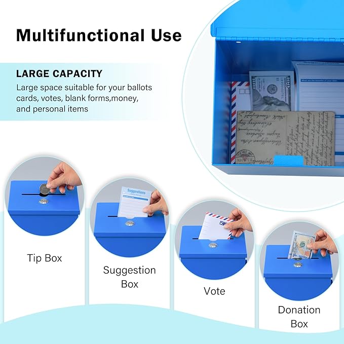 xydled Wall Mounted Ballot & Donation Box - Image 4