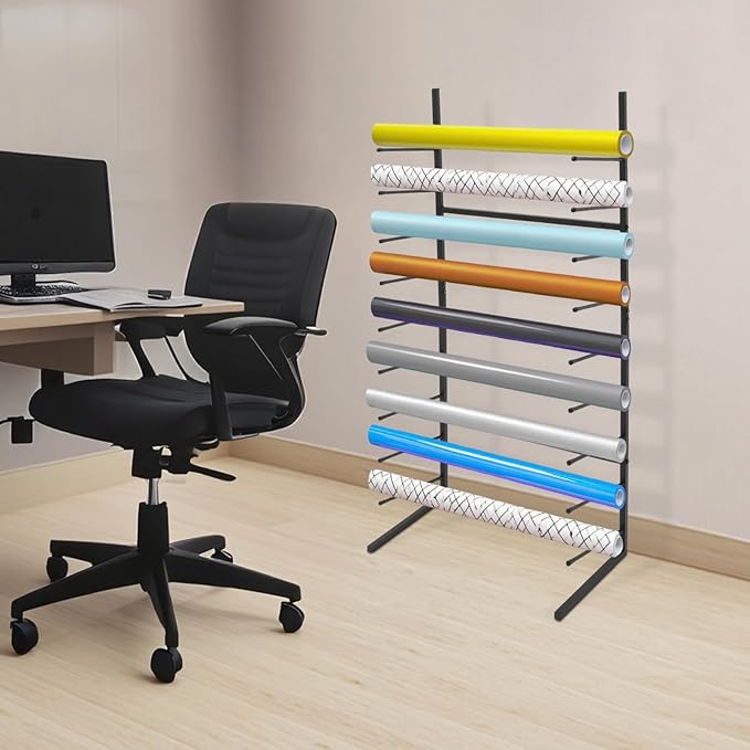 Wall Mount Art Print Blueprint Holder, 9-Tier Blueprint Holder, 15lbs Each Tier - Image 4