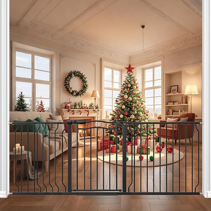 67.3-81.1" Extra Wide Baby Gate by THEYFIRST