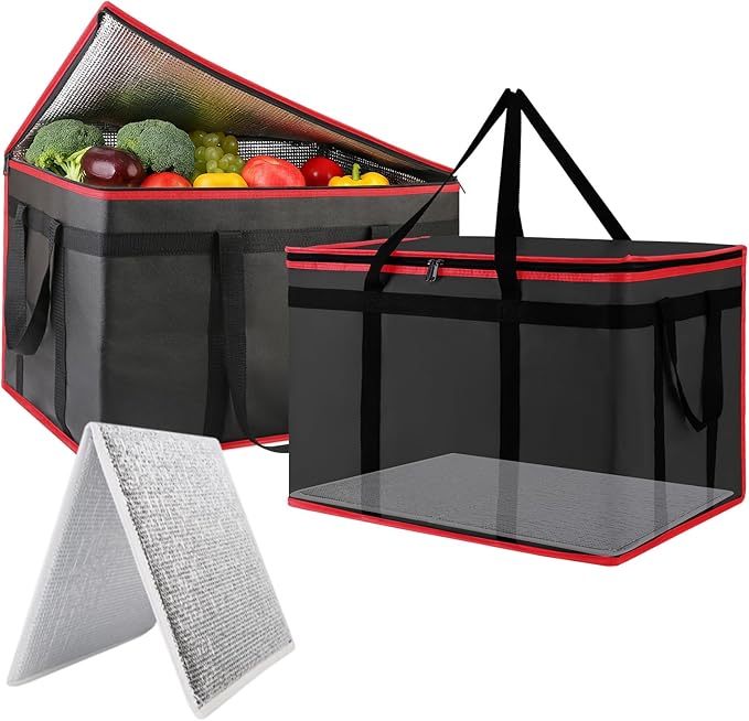 2PK Insulated Food Delivery Bag by Unknown