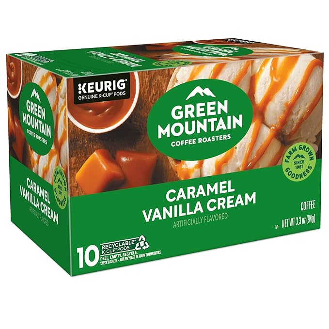 Green Mountain Coffee Roasters Caramel Vanilla Cream, Keurig Single Serve K-Cup - Image 18