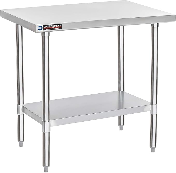 DuraSteel 24x36 Stainless Steel Work Table by DuraSteel