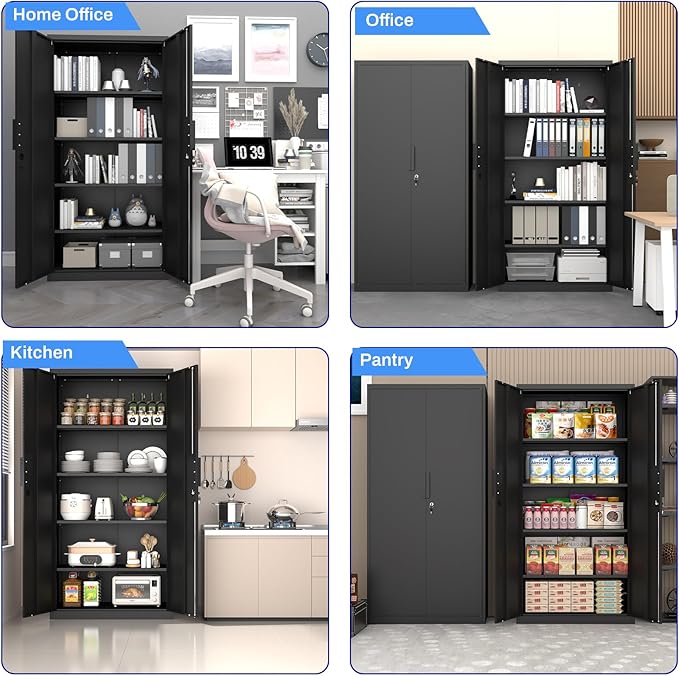 Metal Garage Storage Cabinet - Image 7