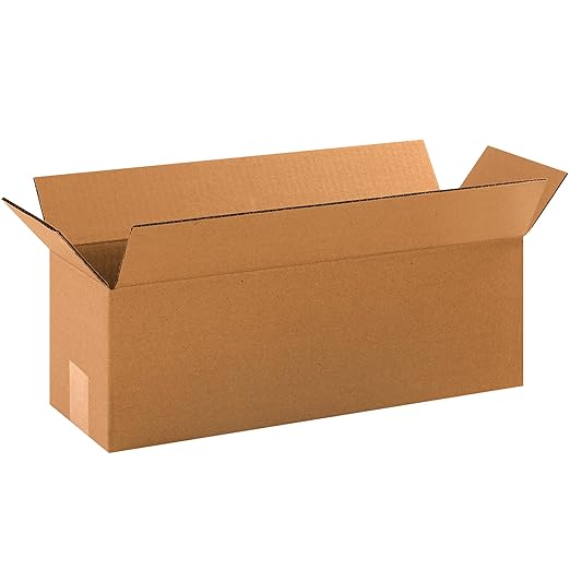 BOX USA Shipping Boxes 18"L x 6"W x 6"H 25-Pack Long Corrugated Boxes by BOXUSA