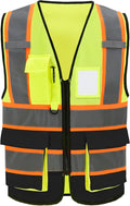 AYKRM 11 color High Vis Reflective Safety Vest by AYKRM