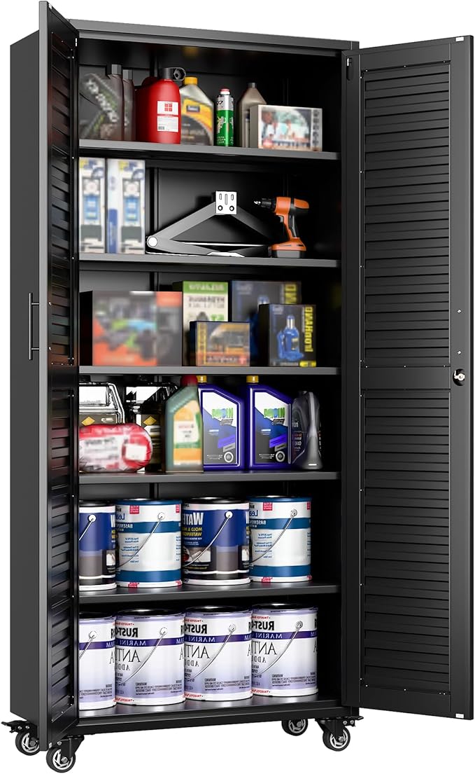 Aobabo Metal Storage Cabinet - Image 9