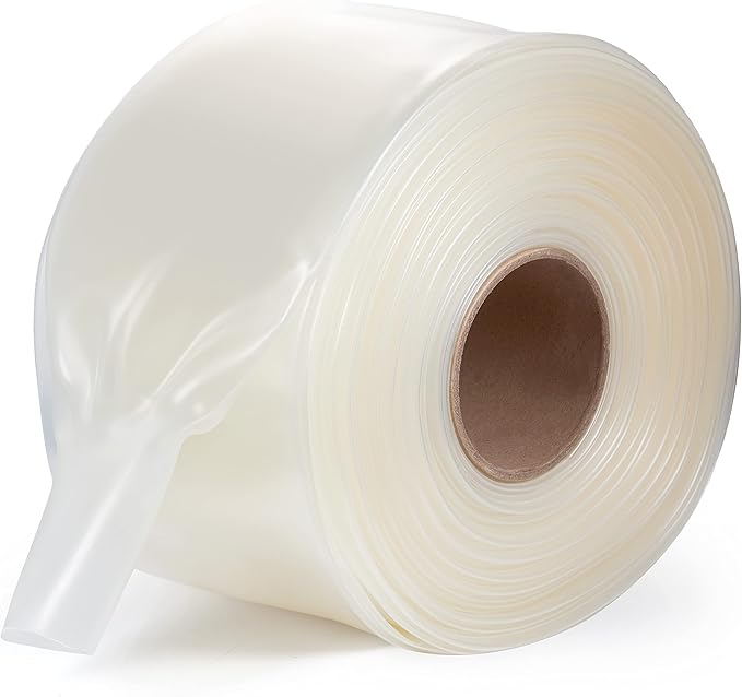 Chanzon 2:1 Ratio - 80Ft Roll - 4" Heat Shrink Tubing 2:1 Clear/Transparent by Chanzon