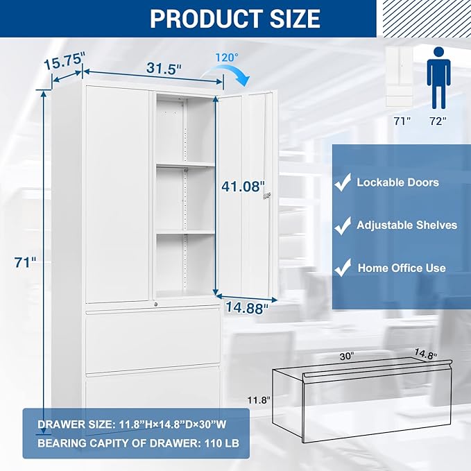 Metal Steel Storage Cabinets - Image 3