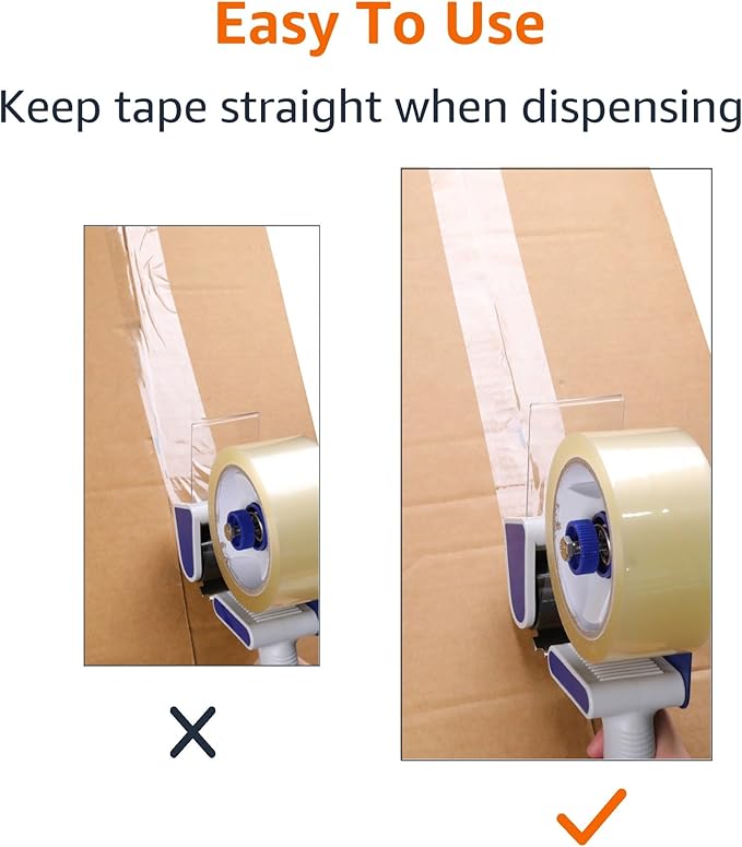 Amazon Basics Packaging Tape Dispenser Gun, Easy-to-Use, 1.88-Inch Wide Packing - Image 5