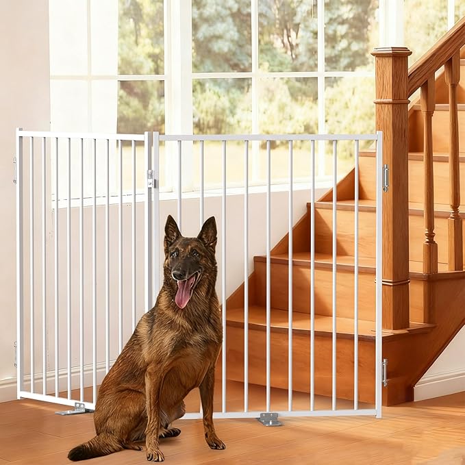 No Pawblems Free Standing Dog Gate by NoPawblems