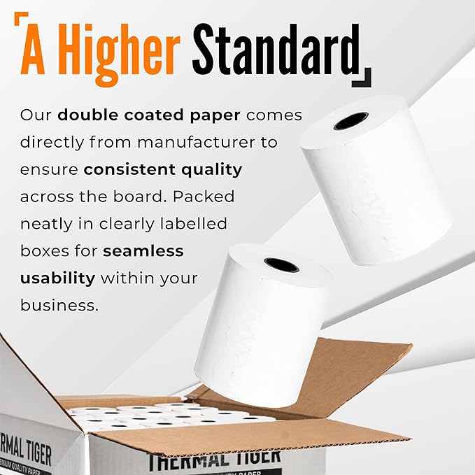 2 5/16 X 400 Thermal Paper Rolls – BPA-Free Rolls - Image 3