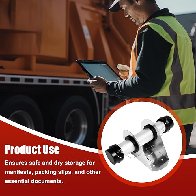 Soundforge Waterproof Aluminum Trailer Document Holder – Registration Card - Image 4