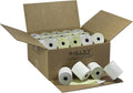 50 Rolls 3" x 95' 2-Ply Carbonless White/Canary Cash Register Paper by PosPaperRoll