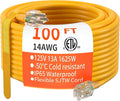 HUANCHAIN 100 ft 14/3 Gauge Heavy Duty Outdoor Extension Cord Waterproof by huanchain