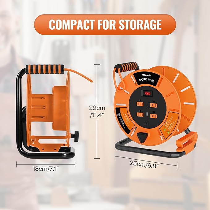 Extension Cord Storage Reel - Image 2