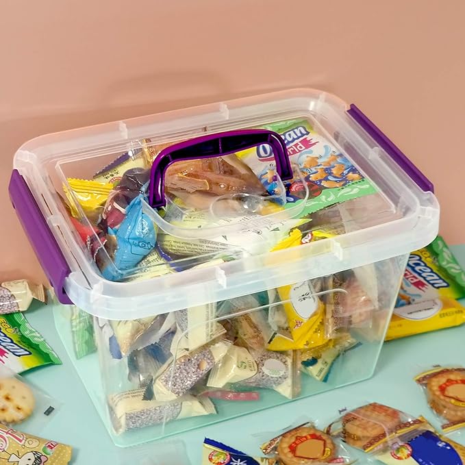 Sandmovie 6 Quart Clear Latching Box - Image 6