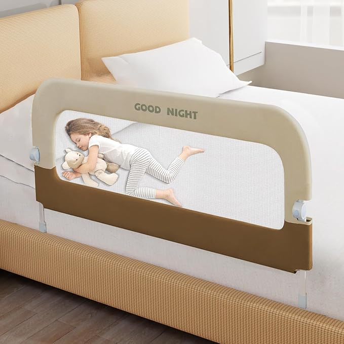 Bed Guard Rail for Toddlers by Deeteck
