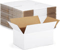Eupako 9x6x4-Small-Shipping-Boxes-30-Pack-White-Corrugated-Box-Mailers by Eupako