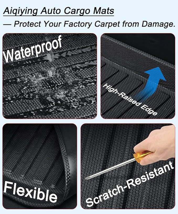 Escape Cargo Mat, All Weather Rear Trunk Tray Cargo Liners Protector Custom Fit - Image 3