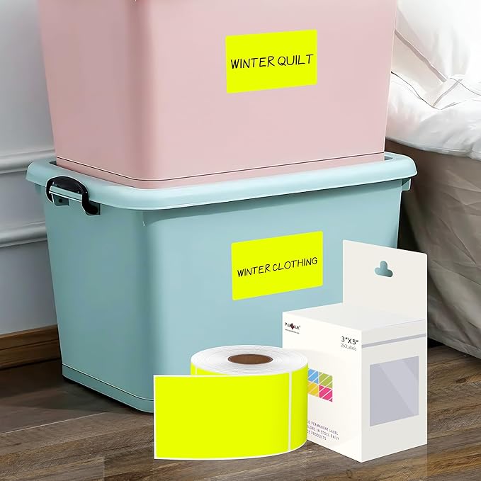 PARLAIM 3 X 5 Inch 1000Per/4Rolls Rectangle Inventory Color Coding Labels - Image 4