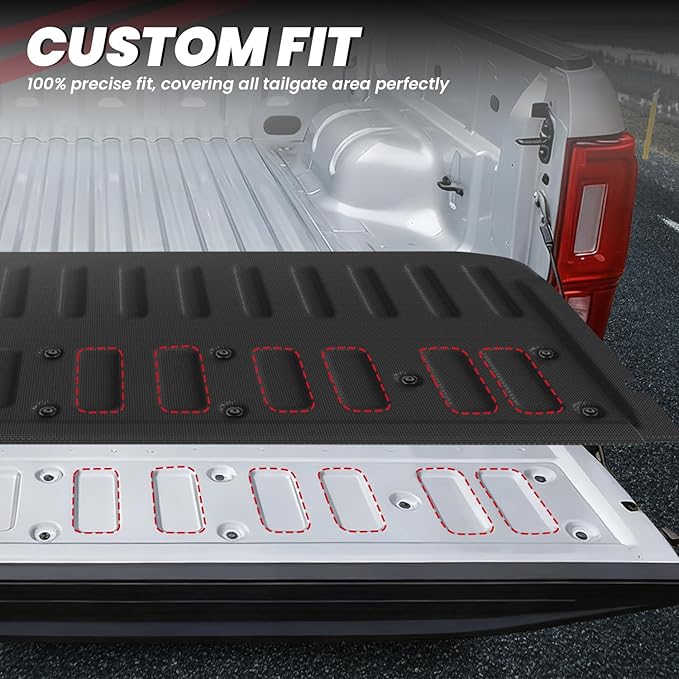 LASFIT Tailgate Mat for Ford Ranger 2023 2022 2021 2020 2019 Truck Tailgate - Image 4