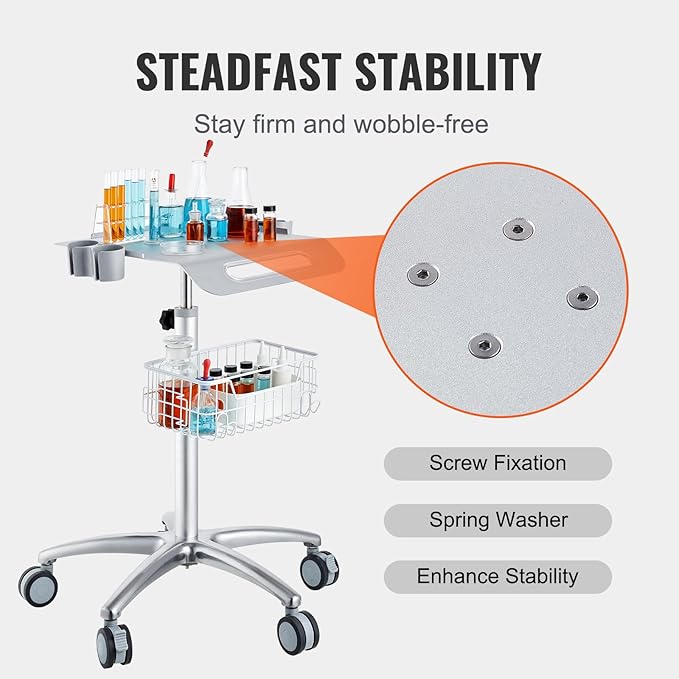 VEVOR Medical Cart, Salon Cart - Image 3