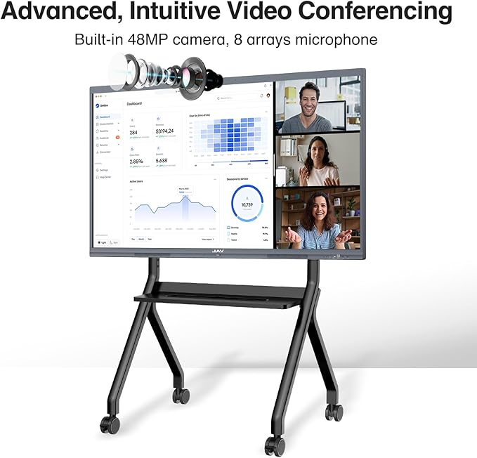 JAV Smart Board 4K UHD Interactive Whiteboard - Image 6