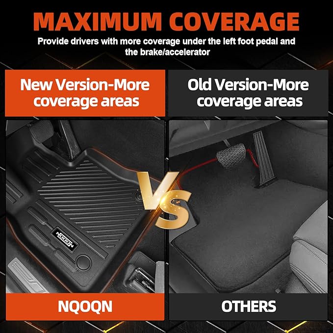 All Weather Floor Mats for Cadillac Optiq 2025 2026 Floor Mats & Cargo Mat & - Image 5