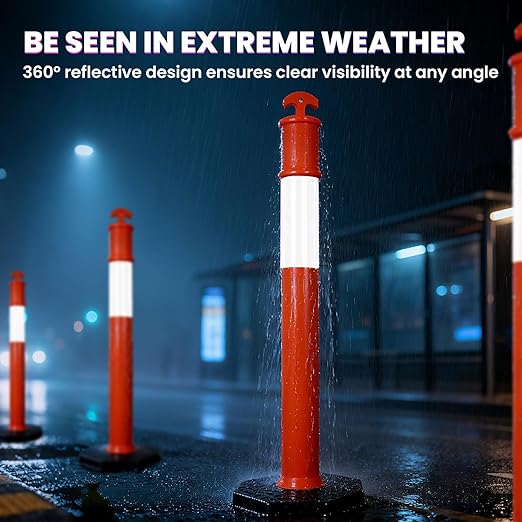 46” Traffic Delineator Post Cones - Image 5