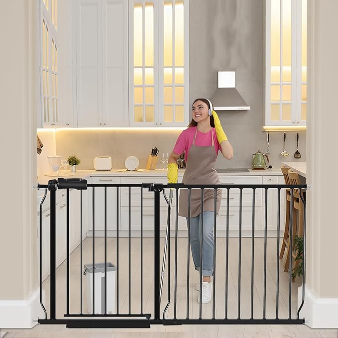 HOOEN 30" Tall Extra Wide Baby Gate by HOOOEN