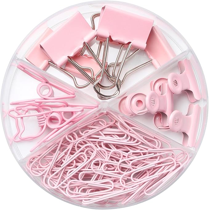 Paper Clips and Binder Clips Assortment by Lzzabo