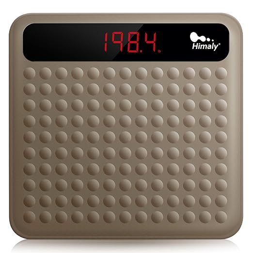 himaly Digital Body Weight Scale Bathroom Scale, Step-On Technology High by Himaly
