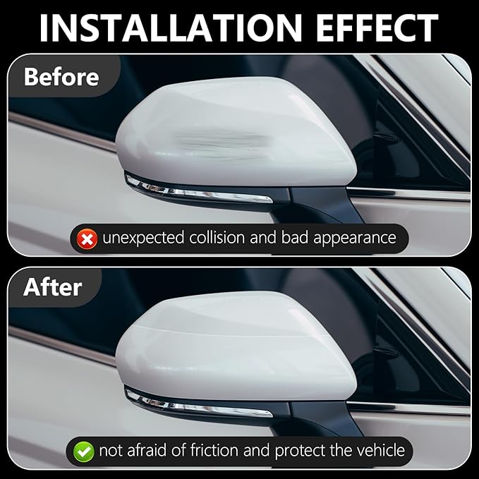 DGSL Car Door Edge Guards Door Sill Protector, 2In x 33Ft 5D Carbon Fiber Car - Image 5