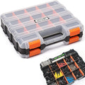 Anyyion Small Parts Organizer, 34-Compartments Double Side parts organizer by Anyyion