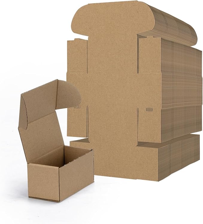 RLAVBL 4.6x2.2x2.2 Small Shipping Boxes Set of 100, Mailer Box by RLAVBL