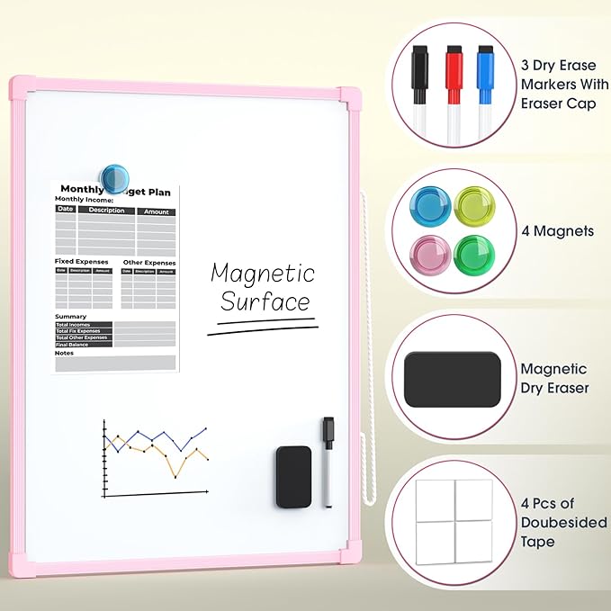 MaxGear Double-Sided Dry Erase Board - Image 2