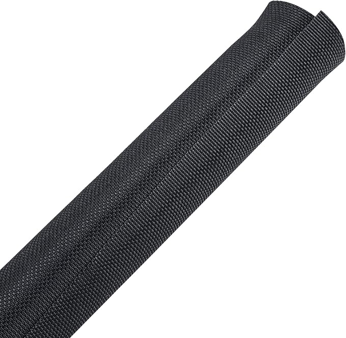 Automotive Wire Sheathing Split Wire Loom Braided Mesh Woven Cable Sleeve by Sunnarepoon