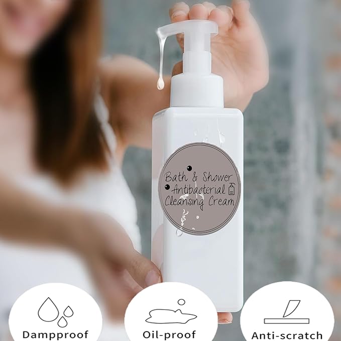 2 Inch Gray Round Thermal Labels, 600 Labels/Roll, Self-Adhesive Circle - Image 4
