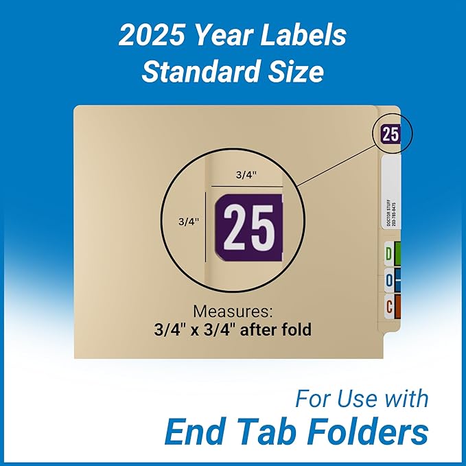 2025 Year Stickers, Doctor Stuff 2025 Chart Stickers, STS/SFI Style, USA Made - Image 5