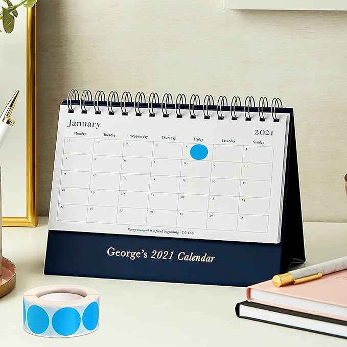 SHYGO® 1“ Blue Circle Dot Stickers Color Coding Labels - Image 4