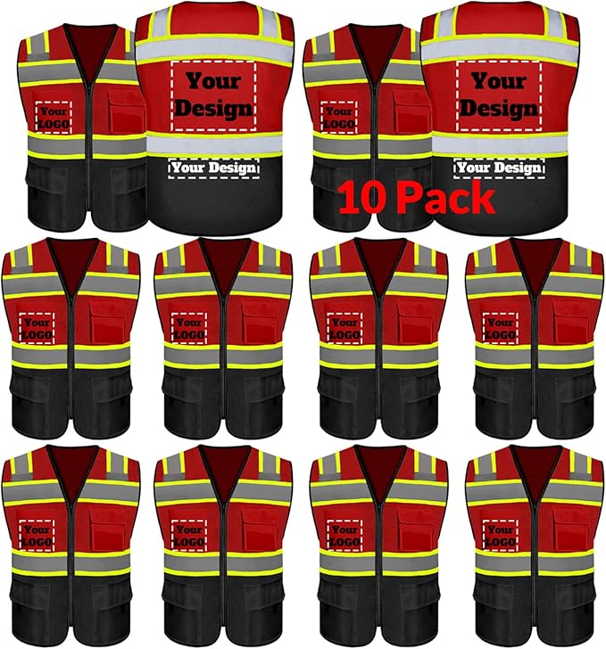 Safety Vest Customize Logo by evershare