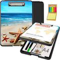 Clipboard with Storage, Office Supplies Nursing Clipboards Folder with Pen by CAPAUNVDA