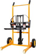 440lbs Material Lift Stacker, 35.5" Hydraulic Fork Lift, Max Lift Manual by EPOFIT