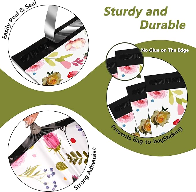 Poly Mailers 12x15.5 Inch 50 Pcs - Image 3